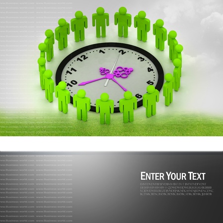 Working people	の写真素材