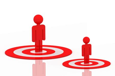 Conceptual image of teamworkの写真素材