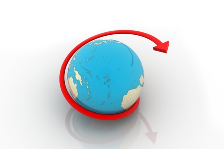 Concept communication on white background. Isolated 3D imageの写真素材