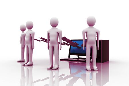 Global information sharingの写真素材