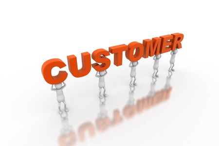 Customer 	の写真素材
