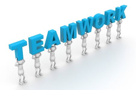 Team work	の写真素材