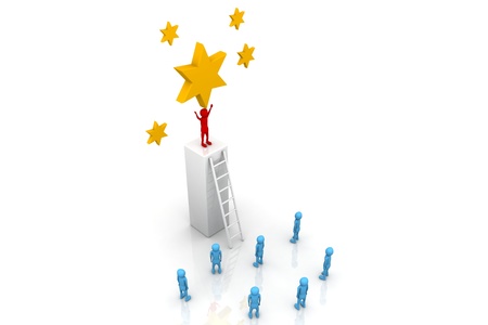 Reach for the Starsの写真素材