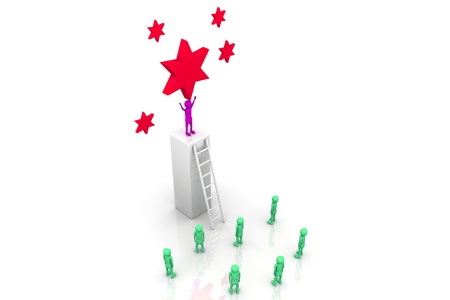 Reach for the Starsの写真素材