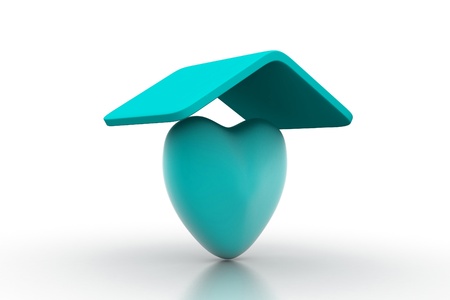 Love shelter の写真素材