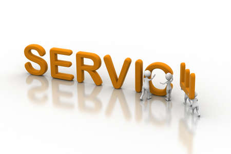 Serviceの写真素材