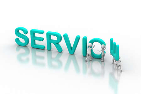Serviceの写真素材