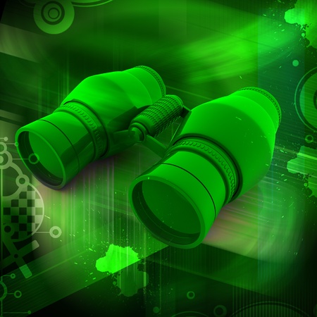 3d binocularsの写真素材