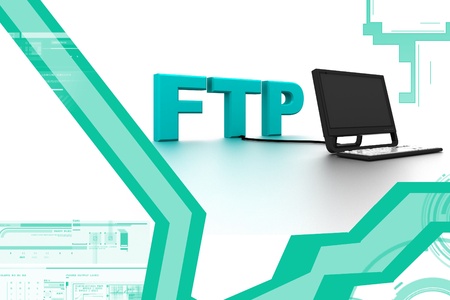 FTP Connectionの写真素材