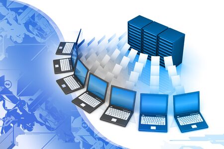 Computer Networkの写真素材