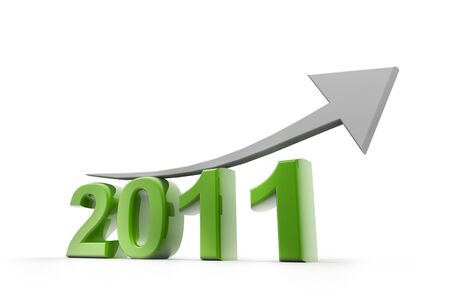 Graph for 2011 in isolated background 