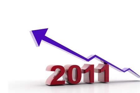 Graph for 2011 in isolated background 