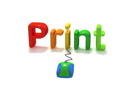 Online printの写真素材