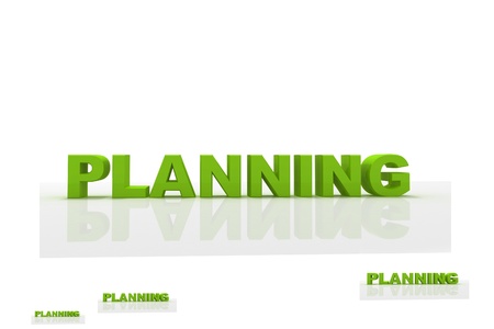 The word planning	の写真素材