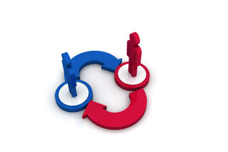 Exchange	の写真素材