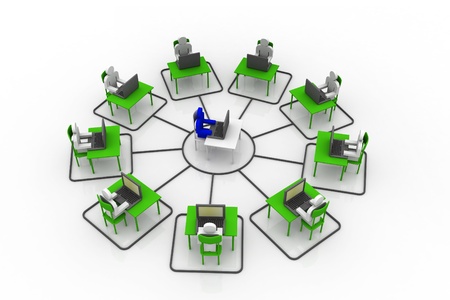 Online Trainingの写真素材