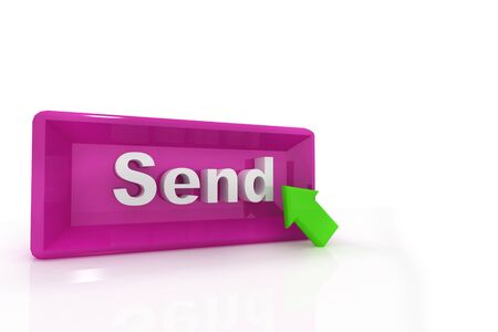 Send buttonの写真素材
