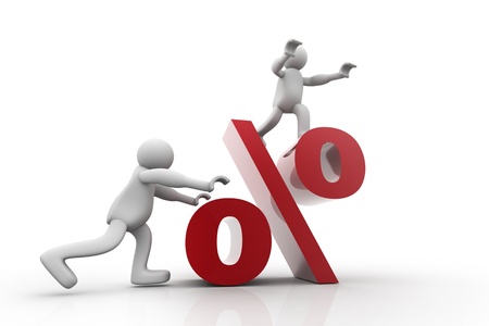 percent symbol	の写真素材