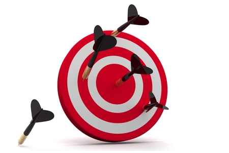 Dart Target Iconの写真素材