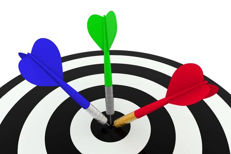 Dart Target Iconの写真素材