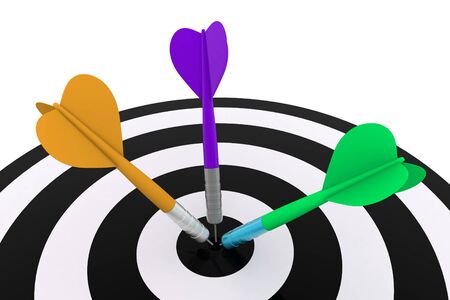 Dart Target Iconの写真素材