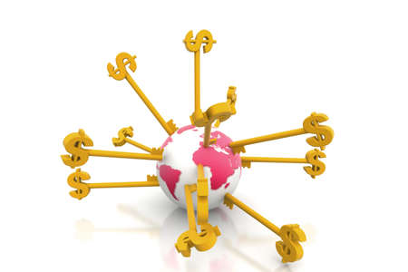 Globe business  Concepts	の写真素材