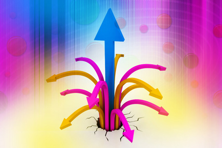 Growth chartの写真素材