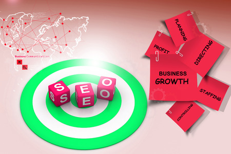 Search Engine Optimizationの写真素材