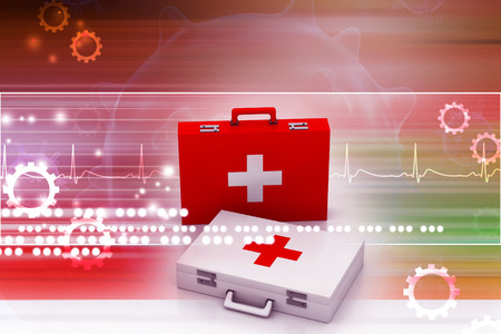 First aid kit. 3dの写真素材