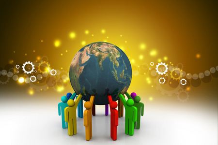 Global networkの写真素材