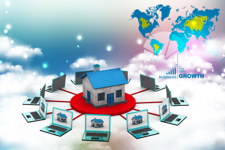home communityの写真素材