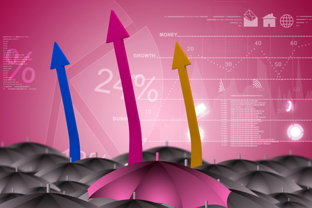 Growth chartの写真素材