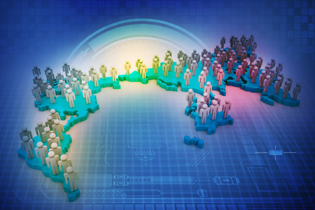 populationの写真素材