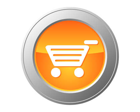 Shopping cart buttonのイラスト素材