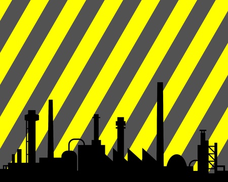 Industrial backgroundのイラスト素材
