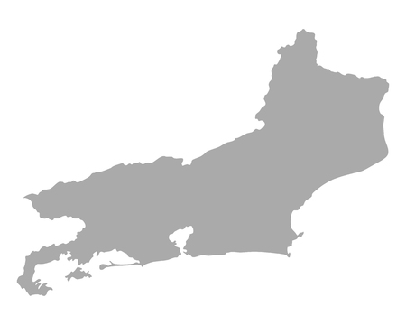 Map of Rio de Janeiroのイラスト素材