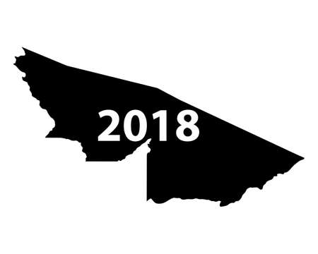 Map of Acre 2018のイラスト素材