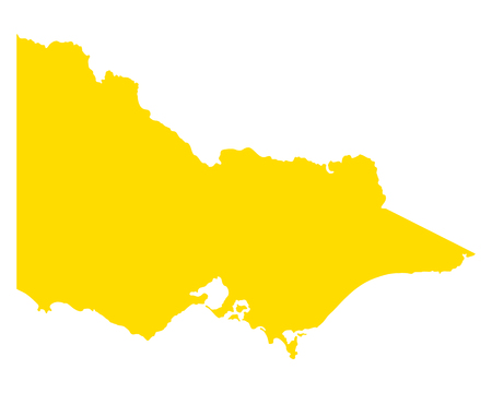Map of Victoriaのイラスト素材