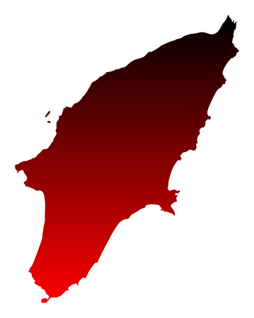 Map of Rhodesのイラスト素材