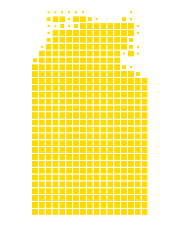 Map of Northern Territoryのイラスト素材