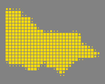 Map of Victoriaのイラスト素材
