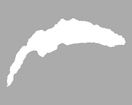 Map of Lake Genevaのイラスト素材