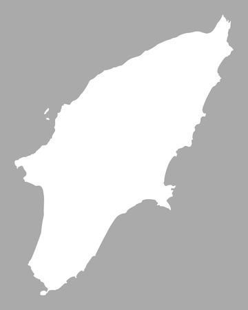 Map of Rhodesのイラスト素材