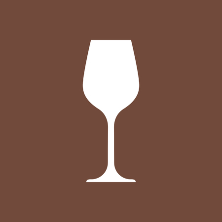 Wine glass and backgroundのイラスト素材