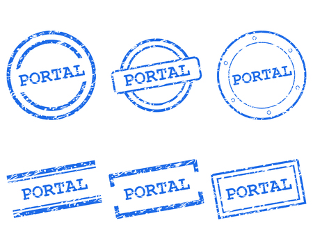 Portal stampsのイラスト素材