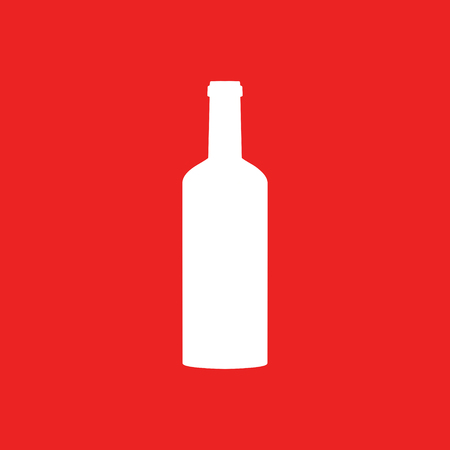 Bottle and backgroundのイラスト素材