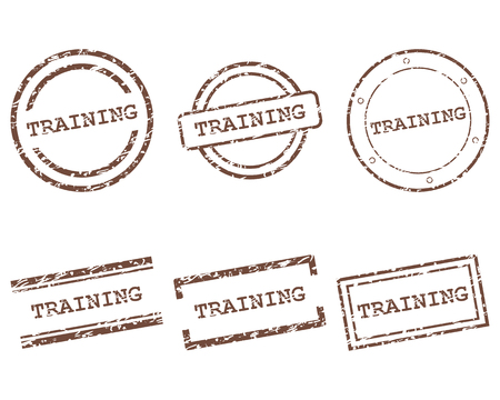 Training stampsのイラスト素材