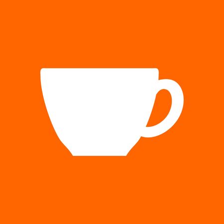 Cup and backgroundのイラスト素材