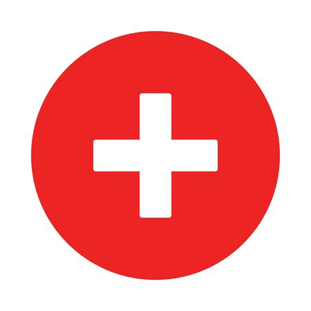 Plus and circleのイラスト素材