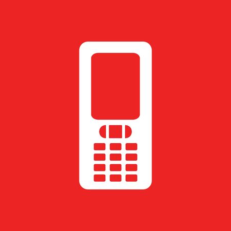 Mobile phone and backgroundのイラスト素材